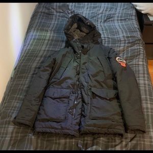 blockade aviator pea coat